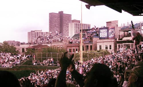Wrigley Field Right Field Bleachers