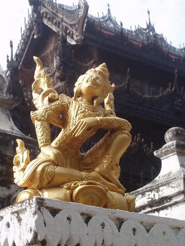 2006-11 Birmanie - Mandalay - Shwenandaw Kyaung