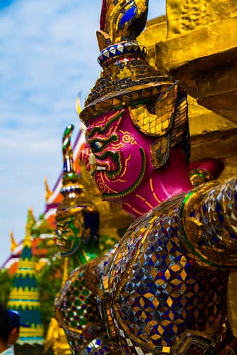 Wat Phra Kaew & the Grand Palace, Thailande