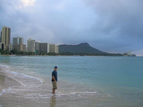 Steve, Waikiki Beach, Honolulu, Oahu, Hawaii