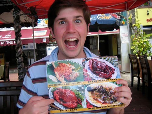 I love chili crabs
