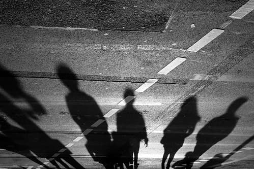 Frankfurt am Main - Street shadows