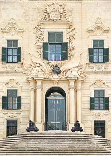 L'Auberge de Castille (La Valette, Malte)