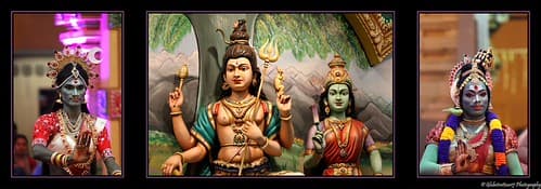 Hindu dancer- Sri Mahamariamman Temple- Kuala Lumpur- Malaisie- Malaysia
