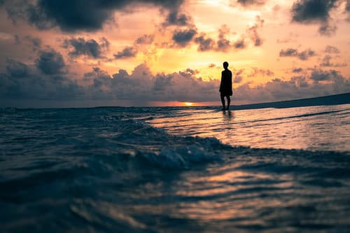 At sunset - Maldives - Travel photography
