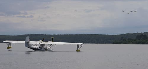 Old seaplane