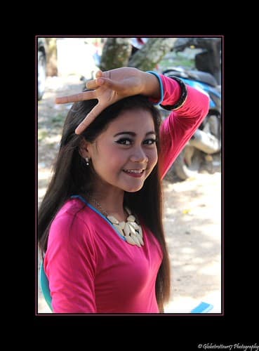 Jeune fille- Bukittinggi- Sumatra- Indonésie- Indonesia