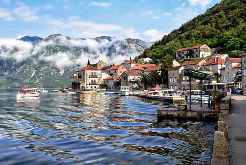 Morning Clouds over Perast