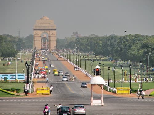 Indian Gate sur le Rajpath