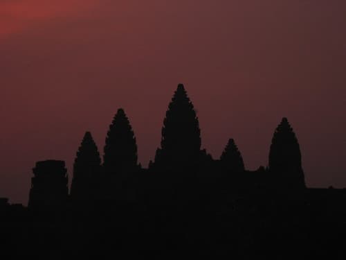 CAMBODGE - Angkor Vat - Lever du soleil