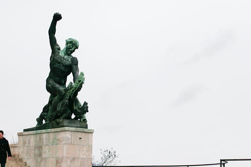 man and horse