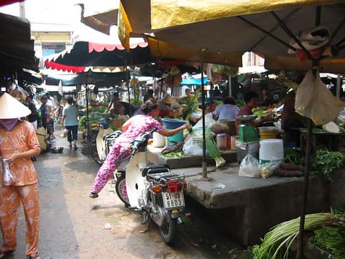 Vietnam - Ho Chi Minh City, street market