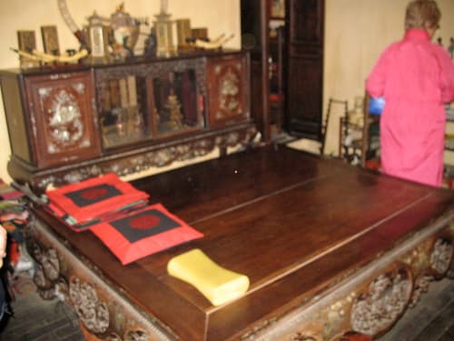 Ancient North Vietnamese Bed/Museum