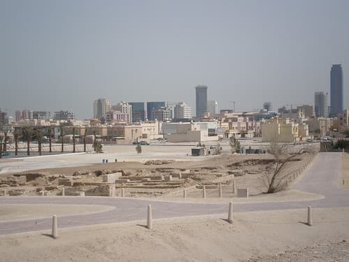 View from Bahrain Fort