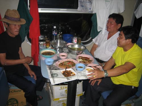 Train de nuit entre Chiang Mai et Bangkok