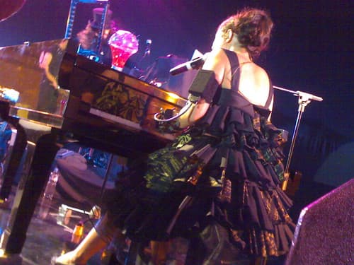 Loved Emilie Simon's dress!