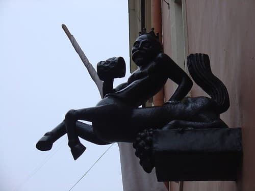 Street Statue Lviv Ukraine