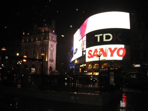 Neon of Piccadilly Circus, London