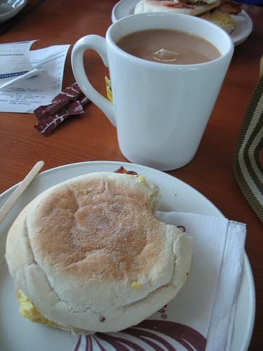 English Breakfast? Manchester Airport, Lankashire, England