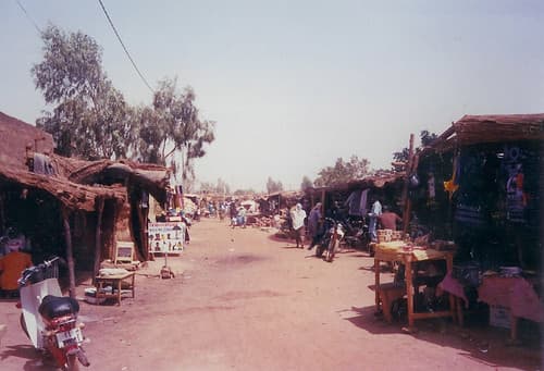 street in Ouagadogou
