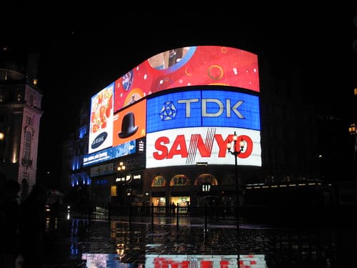 Neon of Piccadilly Circus, London