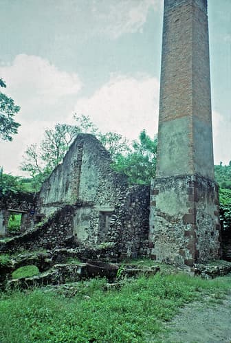 Trinité (Martinique) en août 1979.