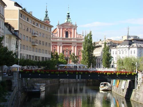Ljubljana et son joli canal