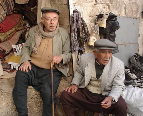 Vendeurs. Antalya, Turquie.