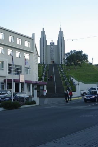 Akureyri, l'église