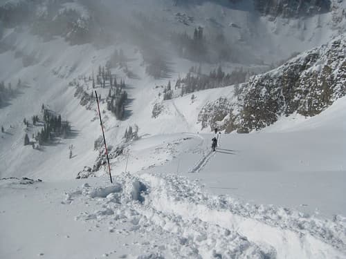 Hiking the Headwall @ Jackson Hole.