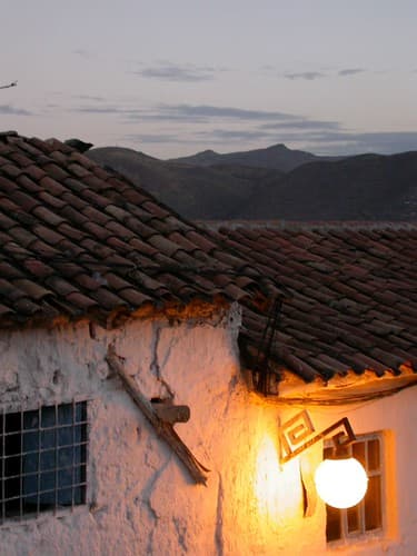 Début de soirée sur Cusco