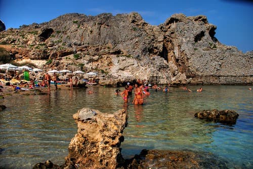 Lindos (rhodos) Baia san paolo 2