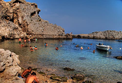Lindos (rhodos) Baia san paolo