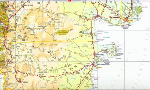 Mapa de rutas/rodovias argentinas (Argentina road map) 2007-2008