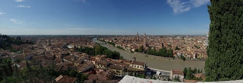 Vérone (Italia) - Depuis le Castel san Pietro