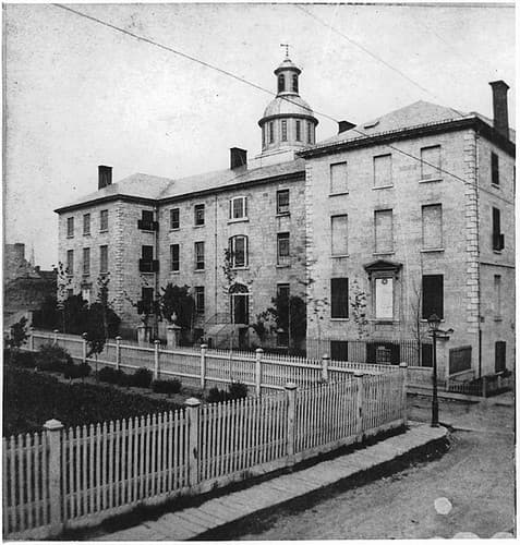 Montreal General Hospital, Montreal, QC, about 1875