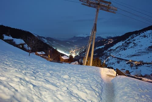 Slalom stadion Meribel