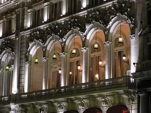 Architectural details in Madrid