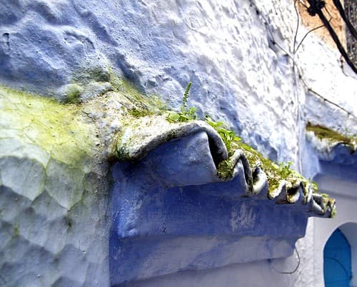 Vert et bleu