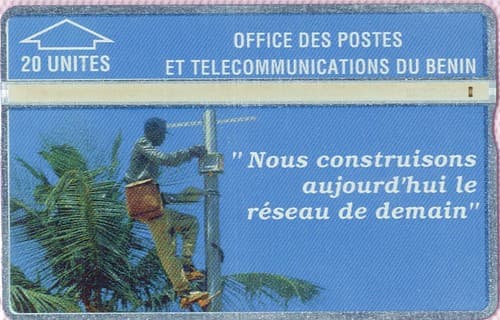Phonecard from Bénin