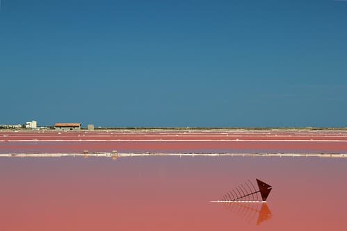 Les salines de l'île Saint Martin