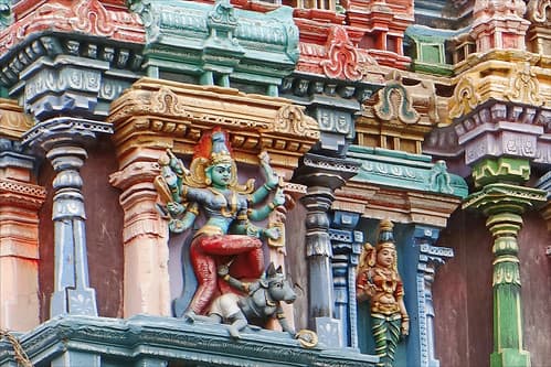 Le temple de Meenakshi (Madurai, Inde)