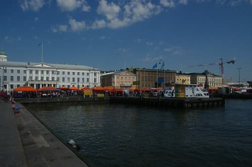 Kauppatori, le marché