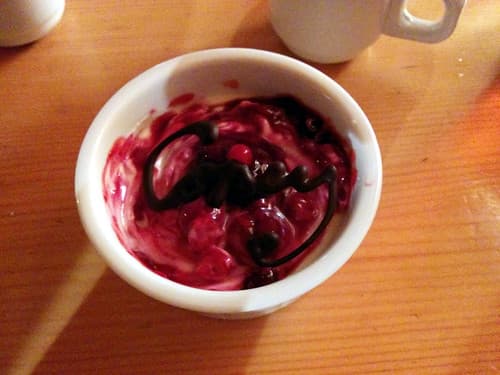 Personalized pudding, Les Gets, France