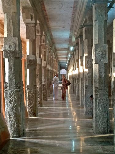 Le temple de Meenakshi (Madurai, Inde)
