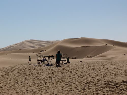 Dunas en Merzouga