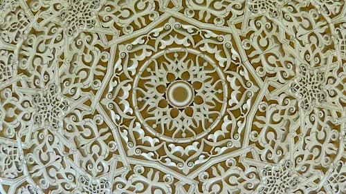 Grd Mosque Sheikh Zayed interieure