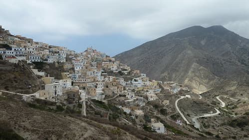 Olympus village, Karpathos, Greece