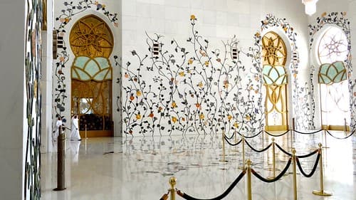 Grd Mosque Sheikh Zayed interieure