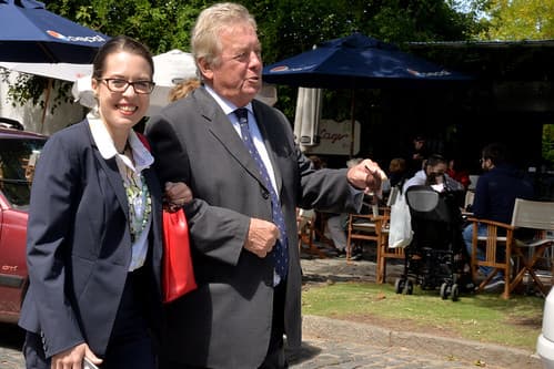 Emb. Keiderling visita Colonia del Sacramento